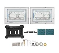 Invisible Tiled Pressure Plate Actuator Seamless Integration Compatible with TECE Flush System Tool-free Assembly Complete Installation Set Modern Renovation New Construction 22.2 x 14 cm