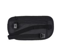 Invisible Travel Waist Bag Waterproof Bicycle Running Jogging Sports Belt Passport Money Pack Purses Women Men Gym Accessories(Black,5PCS)