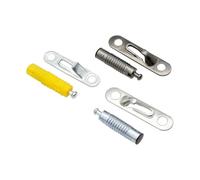 Invisible Two-in-One Connectors 100pcs Cabinet Cupboard Furniture Hardware Connecting Fitting 2 in 1 Concealed Fasteners(Silver)