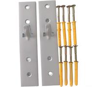 Invisible Wall Hanger Plate Bracket for Water Heaters Providing Secure and Sturdy Mounting Solution in Utility Rooms or Bathrooms