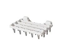 Invisible Wall Mounted Sock Hanger with Folding Feature Craft of Sturdy for Underwear and Small Garments Space Saving Drying Rack