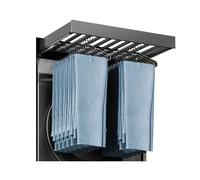 Invisible Washing Machine Drying Rack,Aluminium Alloy Pull Out Hanger,Weight Capacity 66 Lbs,for Bedroom Cloakroom(914-964mm)