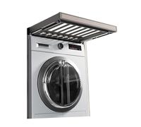 Invisible Washing Machine Drying Rack,Pull-Out Hidden Hanger,Retractable Sliding Laundry Rack,for Drying and Storing Clothes(560-620mm)