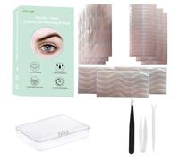 Invisible Water Eyelid Tape 920Pcs, Double Eyelid Tape for Hooded Eyes Invisible, Instant Eye Lift Without Surgery, Perfect for Uneven Mono-Eyelids, Large Size,Jeanssar