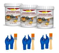 Invisible Waterproof Agent, 100/300/500ML Super Strong Bonding Sealant - Invisible Waterproof Anti Leakage Agent Wall Mending Repair-Transparent Repairing Leak Waterproof Adhesive (3 Pack)