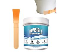 Invisible Waterproof Agent, Clear Waterproof Glue, 100G Insulation Repair Easy Apply, Polymer Material Strong Bond, Waterproofing Tool Set With Applicator, For Grout Toilet Tiles Walls