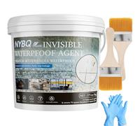 Invisible Waterproof Agent,Liquid Waterproof Sealant,Transparent Insulation Sealant Glue,Indoor & Outdoor Coating (5kg,Clear)