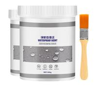 Invisible Waterproof Sealant, Anti-Leaking Clear Insulation Sealant Super Strong Anti-Leakage Agent, Repair Spray Glue Grout Sealer for Bathroom, Kitchen, Garden, Roofs & Walls (300g, 2)