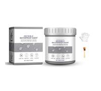 Invisible Waterproofing Agent - 300g Multi-surface sealant for bathrooms, pipes, tiles, glass, doors, and windows. Transparent waterproof repair adhesive. Includes brush and gloves.