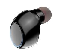 Invisible Wireless Earbud - Discreet bluetoth Headphone, Left or Right Ear Minii Earpiece | Ergonomic Hidden Earbud, Compact True Wireless Headset, Sound, Low Latency, One-Button Control