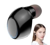 Invisible Wireless Earbud - Small Bluetooths Earpiece, Lightweight Single Earbud | True Wireless Earphone with Noise Cancellation, Comfortable Fit, Portable Tiny In-Ear Headset for Left or Right Ear