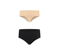 Invisible women's hipster briefs Bye Bra Invisible (x2) Beige 2XL