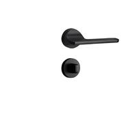 Invisible Wooden Door Lock Secret Split Single Tongue Indoor Room Bedroom Handle zinc Alloy(Yahei A08 260)