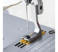 Invisible Zipper Foot Presser T69, Adjustable Sewing Machine Feet Needle Zipper Foot Seam Guide Attachment, Invisible Zipper Foot for Home Industrial Beginner Professional Designer Sewing Accessories