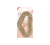 invisibobble Clipstar L Fluffy Companion (1 Piece) - Large Hair Clip with Faux Fur in Brown - Stylish & Comfortable Hair Clip for Women - Secure Hold & Gentle on Hair for Any Look
