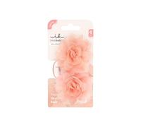 invisibobble Clipstar M Summer Rose (1 Piece) - Large Hair Clip with Flower for Women & Girls - Hair Clip for Thin Hair - Perfect Oktoberfest Accessory - Elegant & Secure Hold