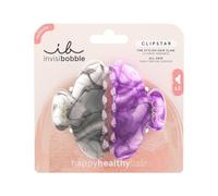 invisibobble CLIPSTAR My Rainboo Medium Claw Clip - Trendy Claw Clips For All Hair Types - Stylish Updo Accessories for Day to Night - Strong Hold All Day Long - Firm Hold and Elegant Design - 2 pc