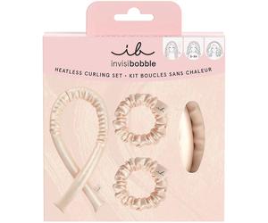 Invisibobble Handle With Curl Heatless Curling Set set for curls without heat styling Handle With Curl, Pink