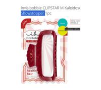 Invisibobble Kaleidoscope Clipstar M Showstopper medium hair claw clip in a red marbled design Showstopper