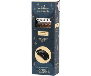 Invisibobble Modern Beauty Set gift set for modern hair Too Glam To Give a Damn, true black