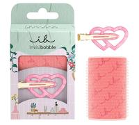 invisibobble - Oasis Roller Retreat Set of 4 for Heatless Curls with Velcro Curlers and Creaseless Clips - Gentle Styling without Heat - Trendy Look, Secure Hold Healthy Hair