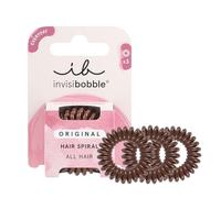 Invisibobble Original hair tie 3 pieces Pretzel Brown