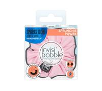 Invisibobble Pink Scrunchie - Pink Mantra, Hair Bobbles Strong Hold for Girls and Women, Scrunchie Pink Black, Designed in Munich