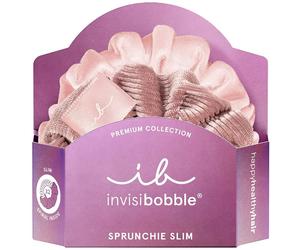 Invisibobble Premium Sprunchie Slim "La Vie en Rose" set of fabric hair elastics 2 pcs, La Vie en Rose