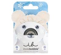 Invisibobble Set Polar Cozyness hair tie set with a teddy bear motif 4 pcs, Polar Cozyness