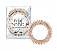 Invisibobble Slim thin spiral hair band 3 pcs, Bronze Me Pretty