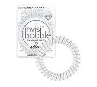 Invisibobble Slim thin spiral hair band 3 pcs, Mother of Chrome
