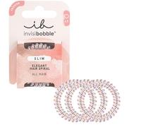 invisibobble Slim Vanity Fairy Elegant Hair Scrunchies - For Women & Girls, No Marks, High Comfort, Strong Hold, Water Resistant, Ideal for Fine, Thin Hair & Updos, Pack of 3