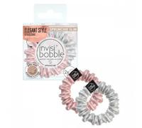 Invisibobble Sprunchie Slim Bella Chrome Elástico Hair 2 Units