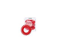 Invisibobble Traceless Hair Ring and Bracelet, Raspberry Red Suitable for All Hair Types