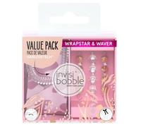 Invisibobble Urban Safari Duo Sauvage Beauty set of hair band and hair clip Pink leo print