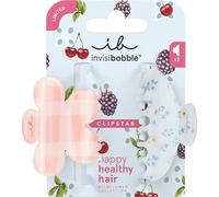 Invisibobble Wildflower Clipstar M Petals n Punch 2pc set of two medium floral hair claw clips Petals n Punch