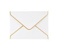 Invitation Envelopes， Invitation Envelopes Multicolor 5x7 inches Pack of 30/50pcs(White,30pcs)