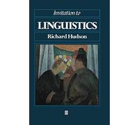 Invitation to Linguistics - Invitation Series - Wiley-VCH