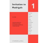 Invitation To Madrigals: Book 1