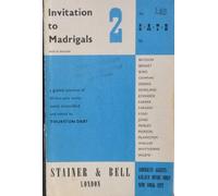 Invitation To Madrigals: Book 2