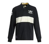Invitation XV Rugby Shirt Vintage Retro Heritage Style Black