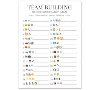 InvitationHouse Team Building Office Pictionary Game- Set of 30
