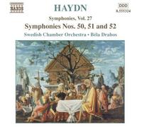 Swedish Chamber Orchestra - Symphonies Nos. 50 - 52 (Drahos, Swedish Co)