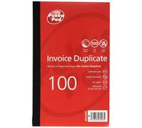 Invoice book - duplicate - carbonless - numbered