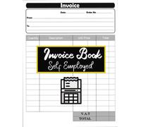 Invoice Book Self Employed: Duplicate Invoice Book, Personalised Invoice Book for Self Employed, 8.5 x 11 inches A4 110 pages