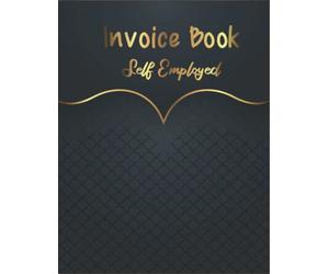 Invoice Book Self Employed: Duplicate Invoice Book, Personalised Invoice Book for Self Employed, 8.5 x 11 inches A4 120 pages