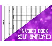 Invoice Book Self Employed: Duplicate Invoice Book, Personalised Invoice Book for self employed workers and Ideal for small business owners