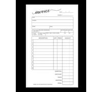 Invoice Form Pad. Receipt Books for Business. Invoice Pad. Invoice sheets. Sales Receipt Book. 50 sets.: Invoice Pad. Receipt notebook.