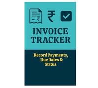 Invoice Tracker - Record Payments, Due Dates & Status