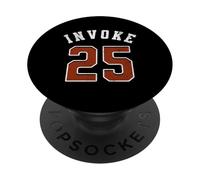 Invoke-25 Political s Distressed 'Statue of Liberty'. PopSockets Adhesive PopGrip